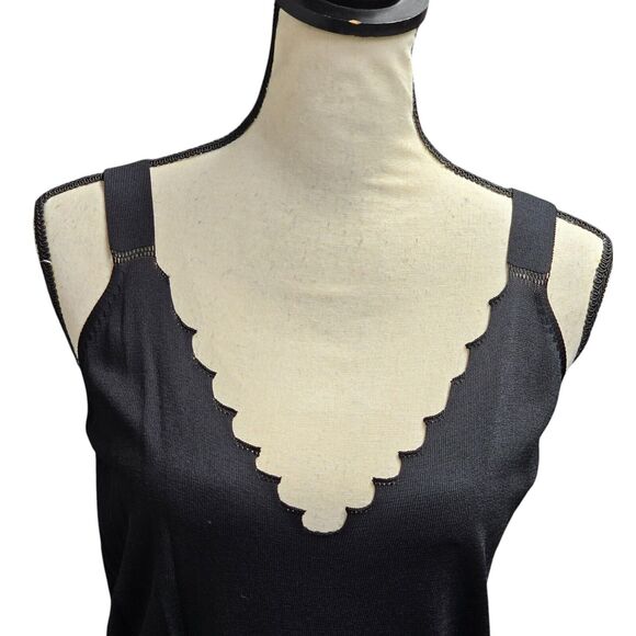 Max Studio Womens Slinky Knit Sleeveless Midi Dress Size M Y2K Cinched Waist - Picture 2 of 6